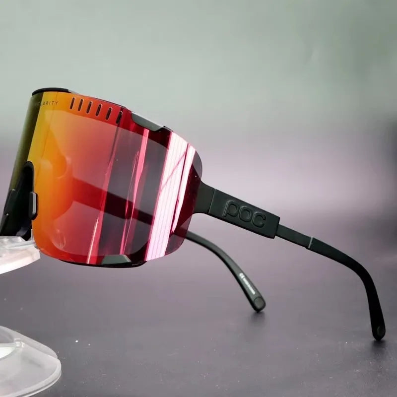 Poco Devour Outdoor Sports Mountaineering Windproof Glasses Mountain Climbing Running Cycling Sports Glasses for Men and Women.